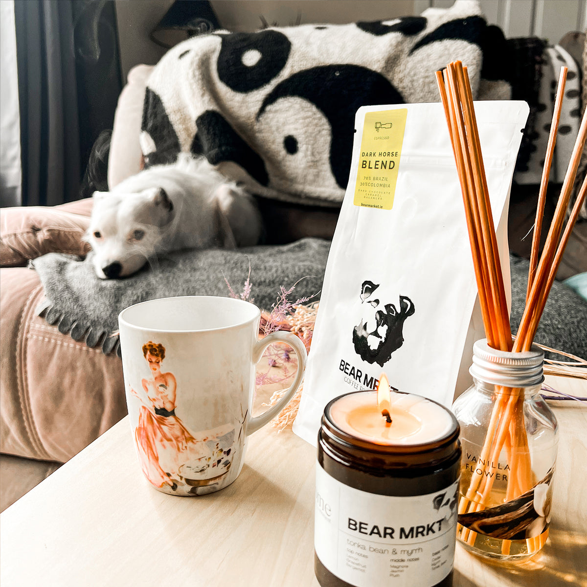 3 Month Gift of a Coffee Subscription &amp; Luxury Candle