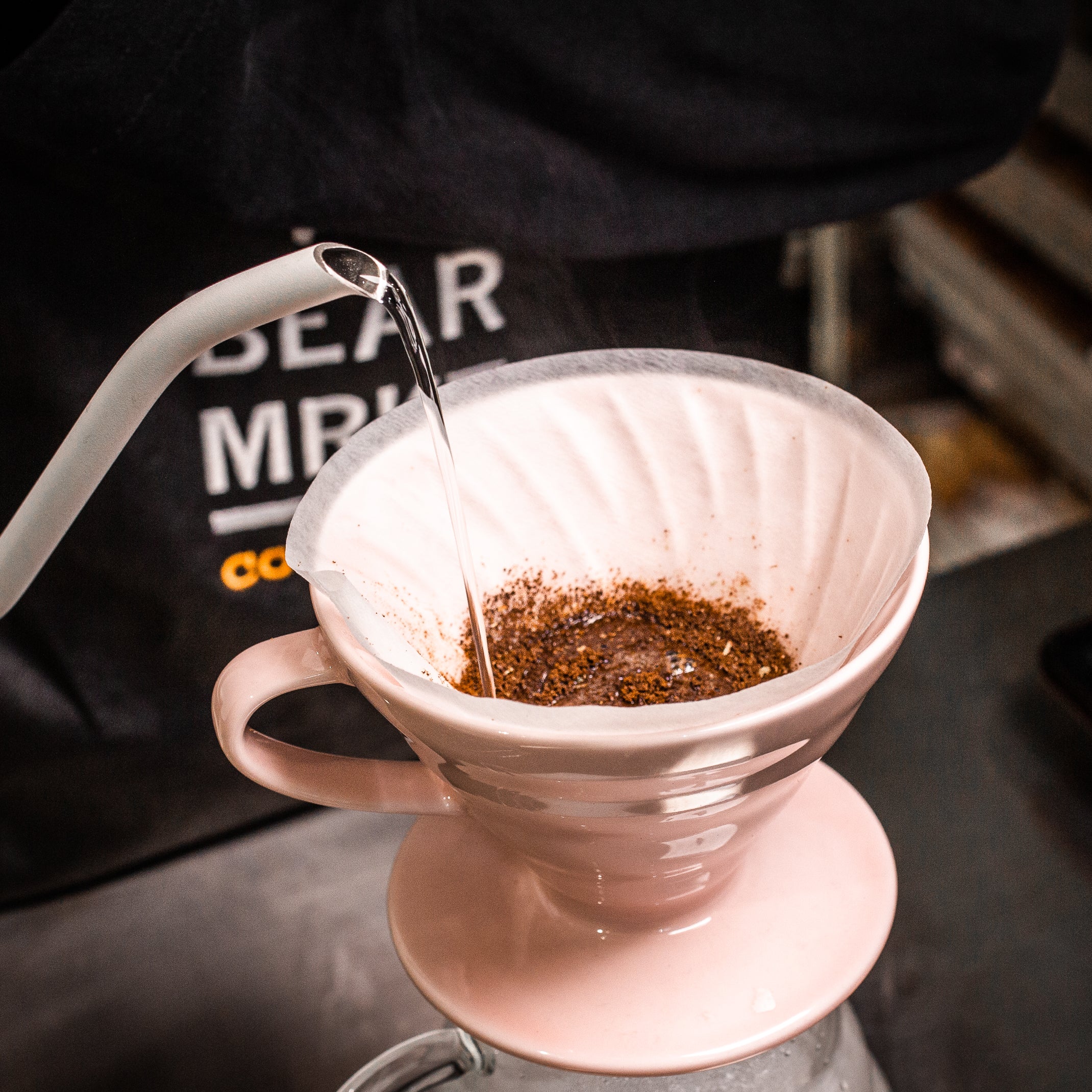 Hario V60 Ceramic Dripper 4 cup Bear Market Coffee